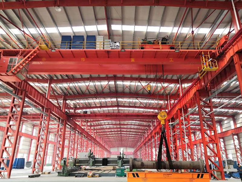 QD type electric double beam bridge crane